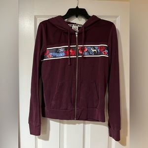 PINK Zip Up Hoodie Multicolor Sz S